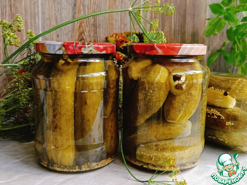 Маринованные огурчики "По-баварски"