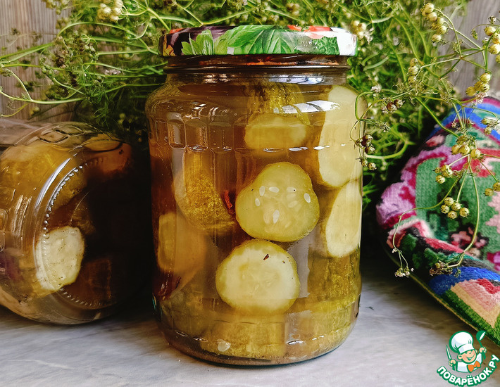 Маринованные огурцы для шашлыков