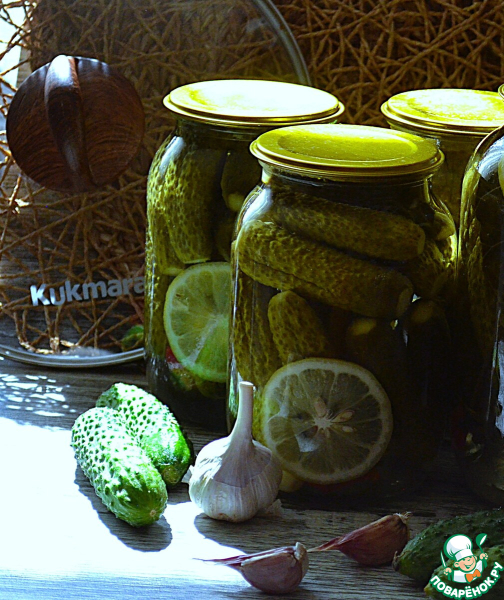 Маринованные огурцы "Лимонные"
