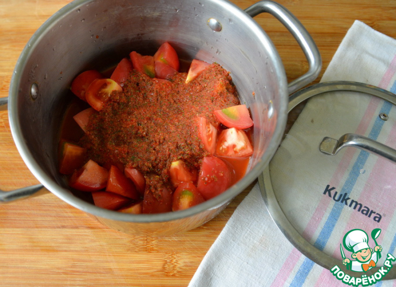 Маринованные помидоры по-корейски на зиму