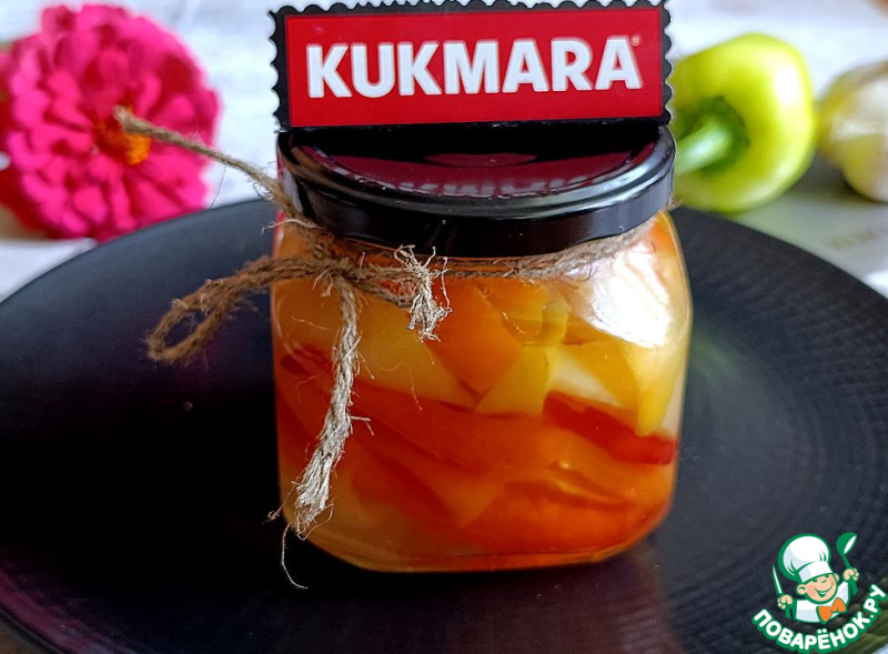 Маринованный болгарский перец по-быстрому