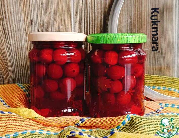 Маринованный крыжовник