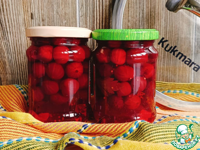 Маринованный крыжовник