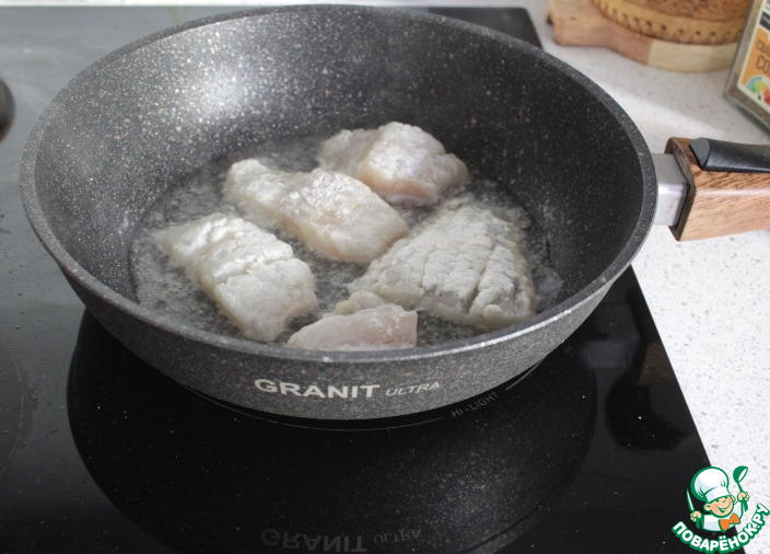 Минтай с овощами
