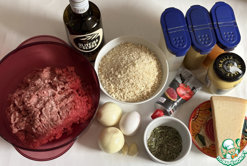 Мясной хлебец из индюшиного фарша