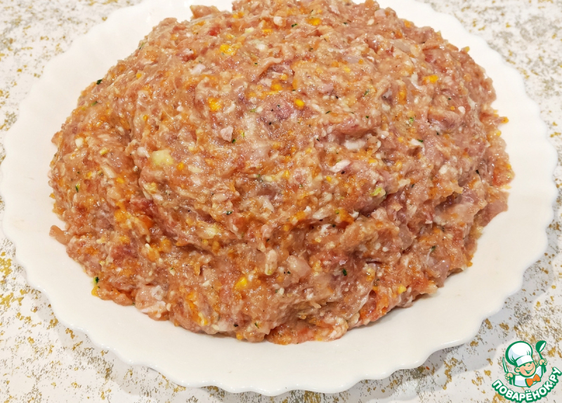 Мясные фрикадельки с пастой "Орзо"