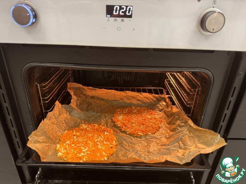 Морковно-сырные лепешки