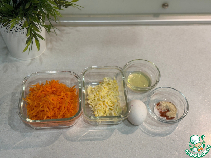 Морковно-сырные лепешки