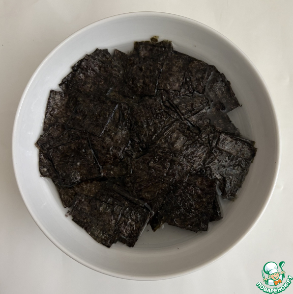 Морковный салат с нори