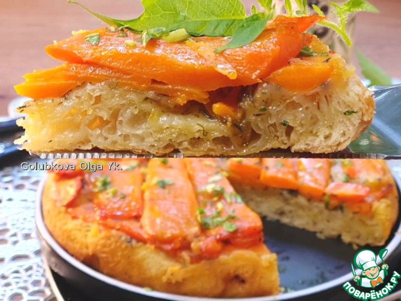 Морковный Тарт Татен