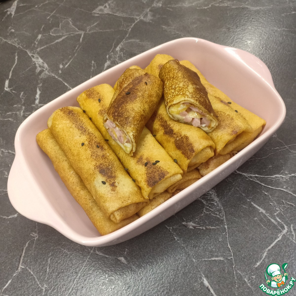 Начинка для блинов сырно-ветчинная