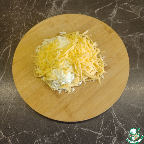 Начинка для блинов сырно-ветчинная