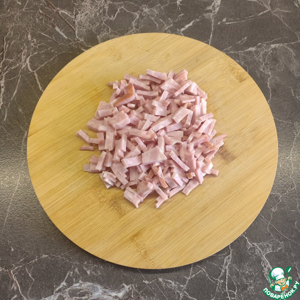 Начинка для блинов сырно-ветчинная