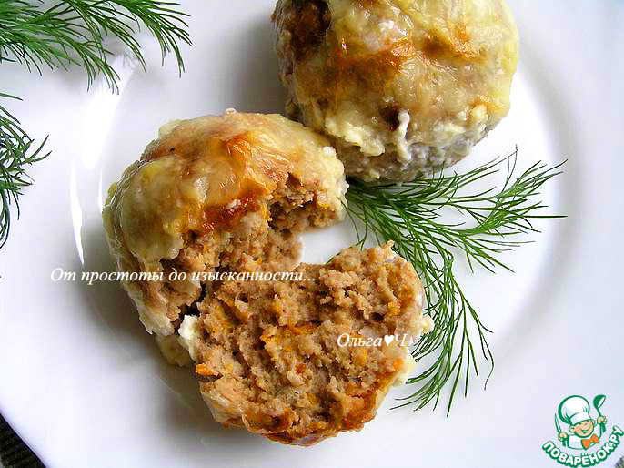 Нежные шарики из индейки с тыквой
