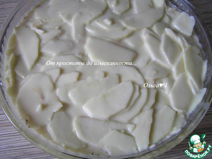 Нормандский яблочный пирог