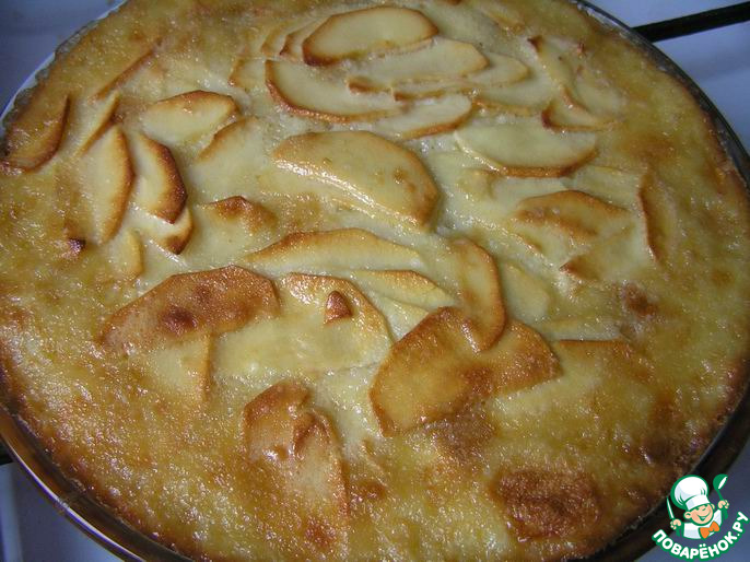 Нормандский яблочный пирог