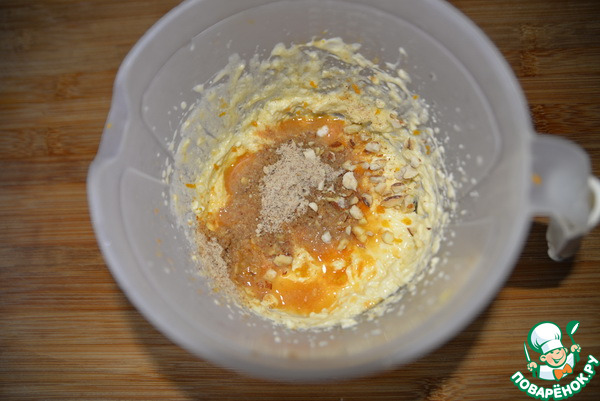 Новогодние палочки с мандаринами и миндалём