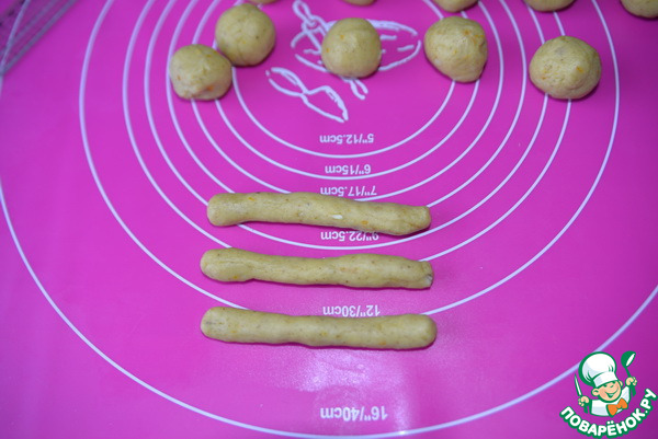 Новогодние палочки с мандаринами и миндалём