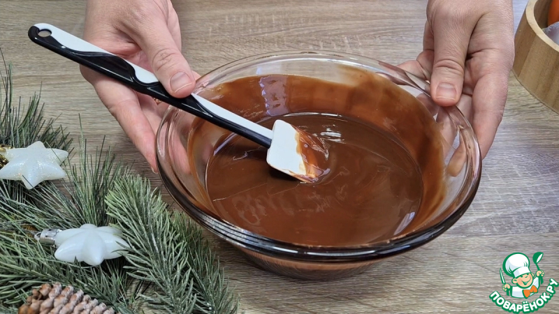 Новогодний десерт ёлочки