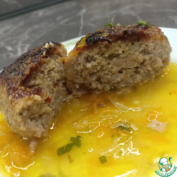 Очень простые котлеты в духовке