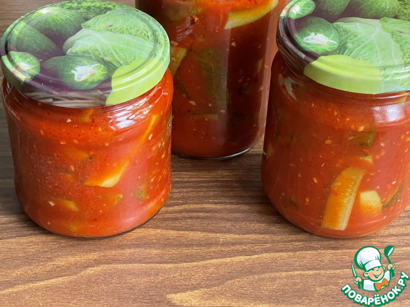 Огурцы по-грузински