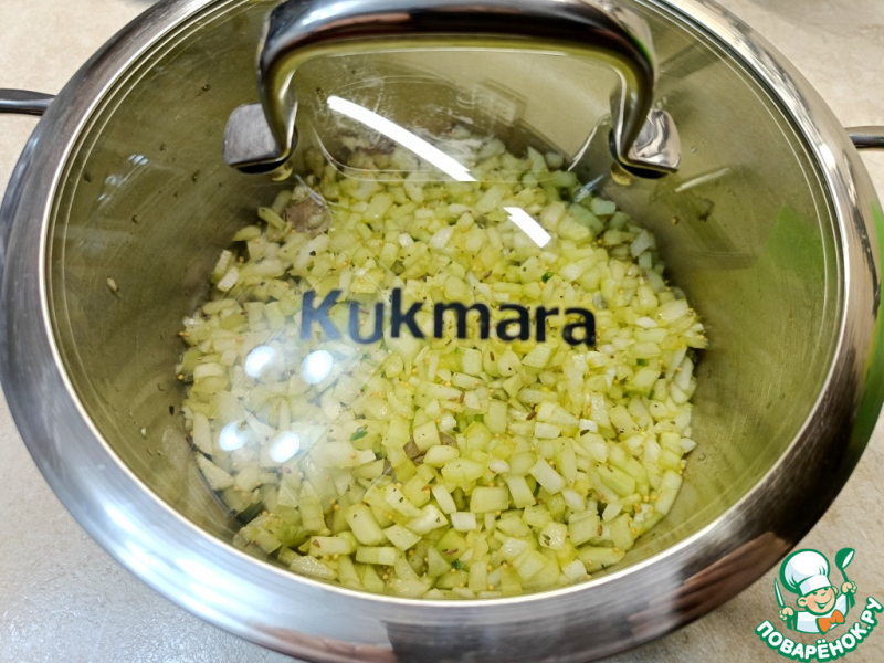 Огуречный релиш с яблоками и чесноком