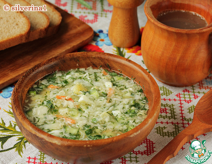Окрошка по-уральски