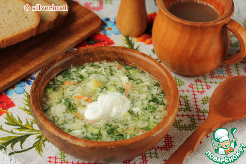 Окрошка по-уральски