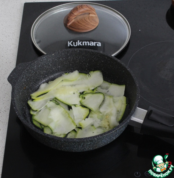 Омлет с цуккини