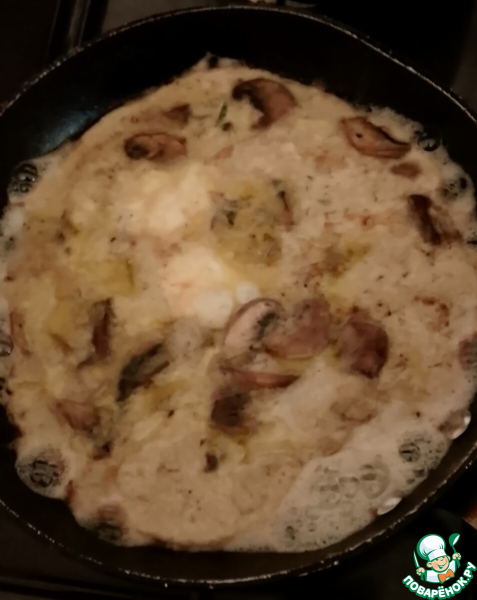 Омлет с грибами фу юнг