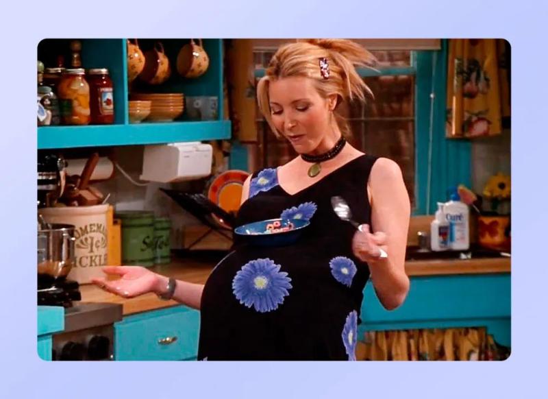 Они забеременели во время съемок и это включили в сюжет