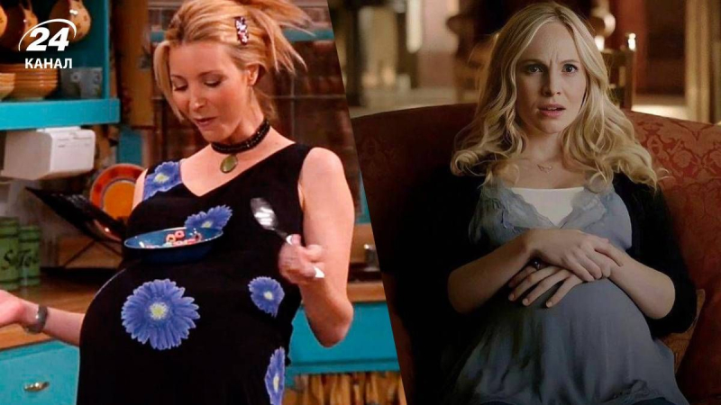 Они забеременели во время съемок и это включили в сюжет