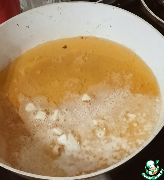 Острая паста с лаймом и крабом