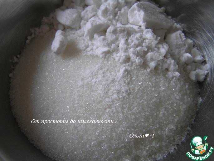 Открытый пирог с вишней