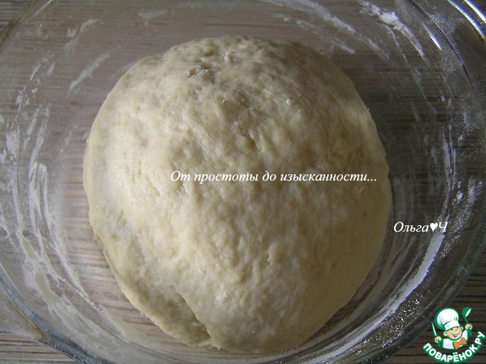 Открытый пирог с вишней