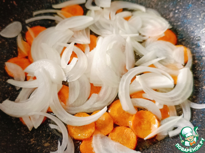 Овощная закуска с баклажанами и кабачками