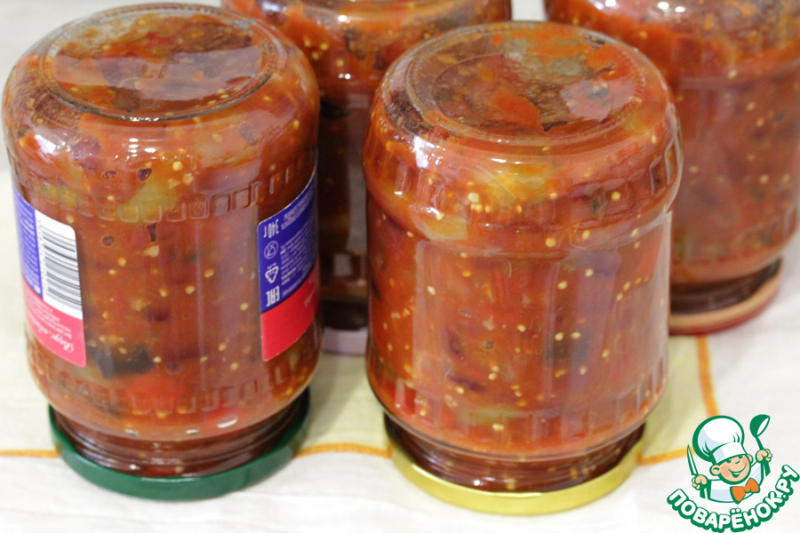 Овощной салат с фасолью