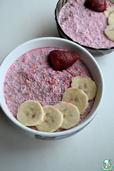 Овсянка с семенами чиа