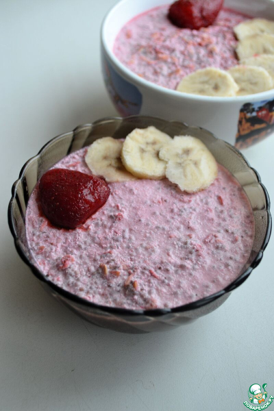 Овсянка с семенами чиа