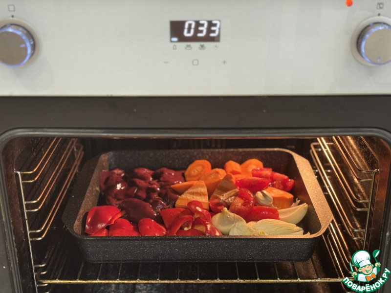 Паштет из индюшиной печени с брусничным желе