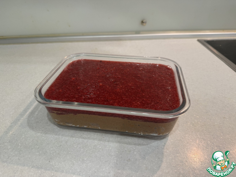 Паштет из индюшиной печени с брусничным желе