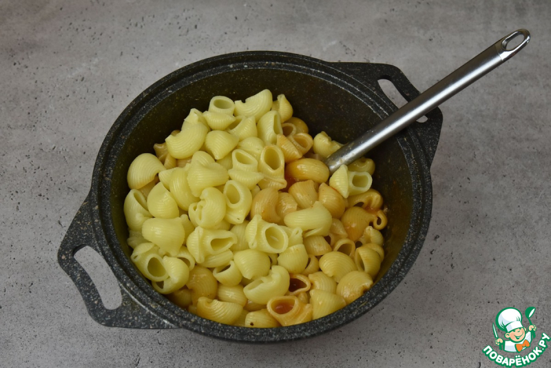 Паста с курицей фахита