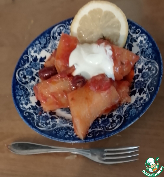 Пататес яхния