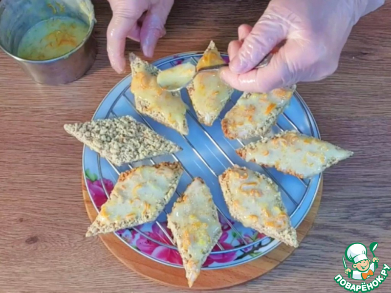 Печенье "Апельсиновые ромбы"