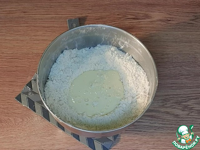 Печенье с творожным кремом