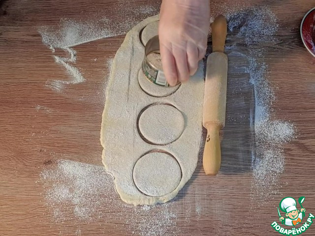 Печенье с творожным кремом