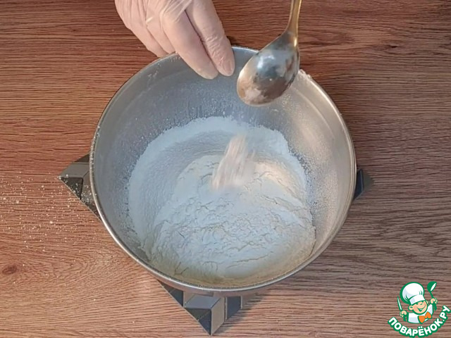 Печенье с творожным кремом