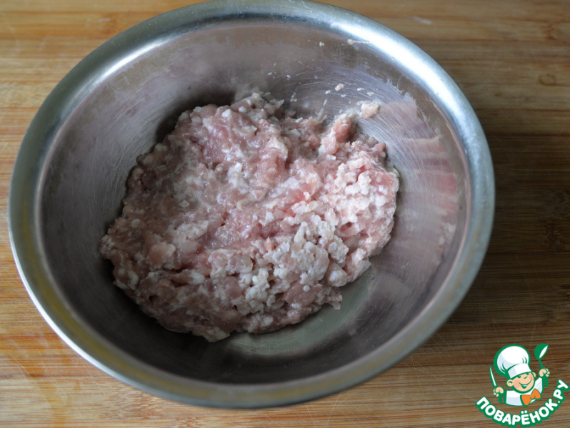 Перец фаршированный капустой с мясным фаршем