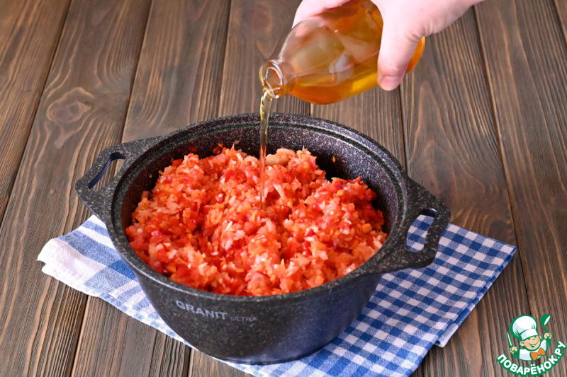 Перечная икра с горчицей и мёдом
