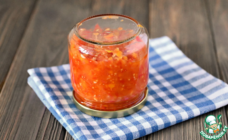 Перечная икра с горчицей и мёдом